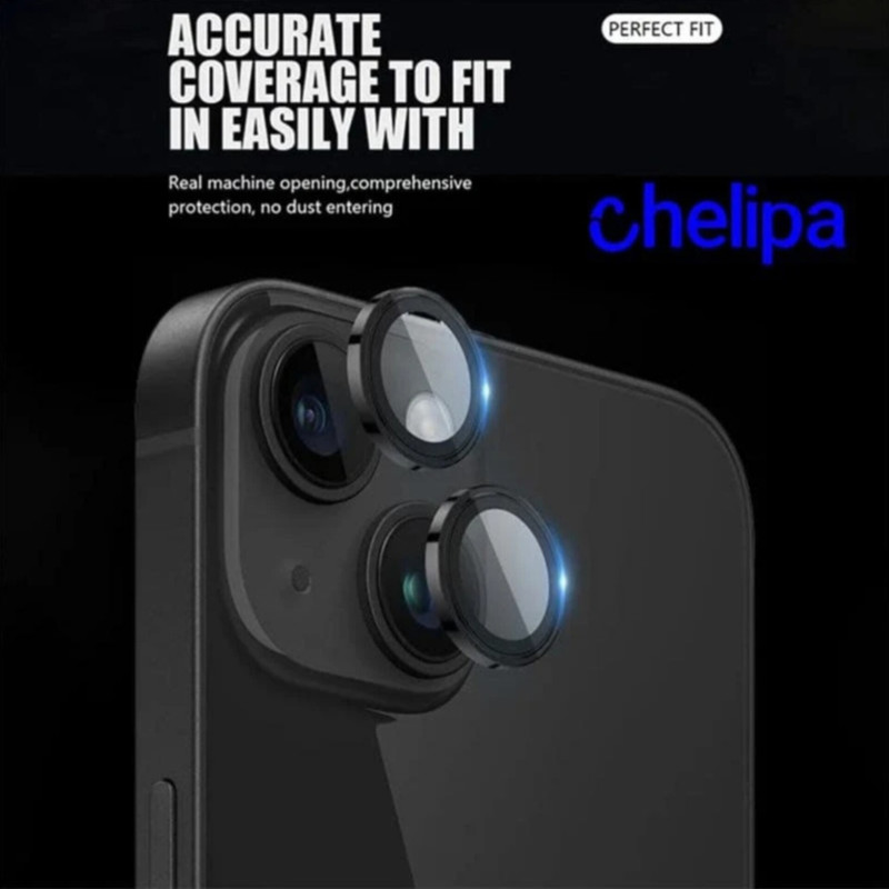 محافظ لنز دوربین شیشه ای اوجی مدل chelipa titanium مناسب برای گوشی موبایل سامسونگ Galaxy S24 FE