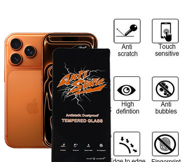 محافظ صفحه نمایش اپیکوی مدل Antistatic Dustproof مناسب برای گوشی موبایل اپل iPhone 17 Pro / 17 / 16 Pro