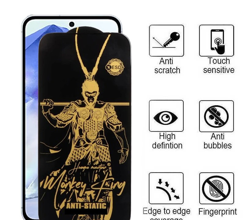 محافظ صفحه نمایش اپیکوی مدل Wukong ESD مناسب برای گوشی موبایل سامسونگ Galaxy S25 FE / A55/A35