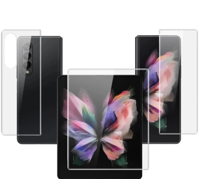 محافظ صفحه نمایش اپیکوی مدل Hydrogel مناسب برای گوشی موبایل سامسونگ Galaxy Z Fold 7 به همراه محافظ پشت گوشی