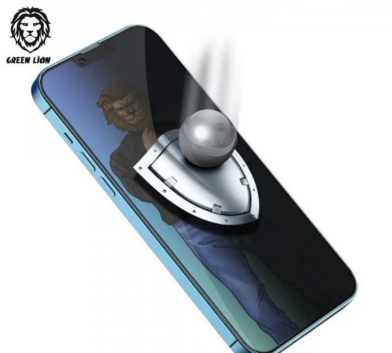 محافظ صفحه نمایش حریم شخصی گرین لاین مدل 9H Steve Privacy مناسب برای گوشی موبایل اپل iPhone 17 Pro Max