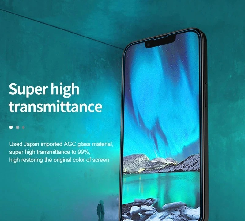 محافظ صفحه نمایش گرین لاین مدل 9H steve مناسب برای گوشی موبایل اپل iPhone 15 Pro Max