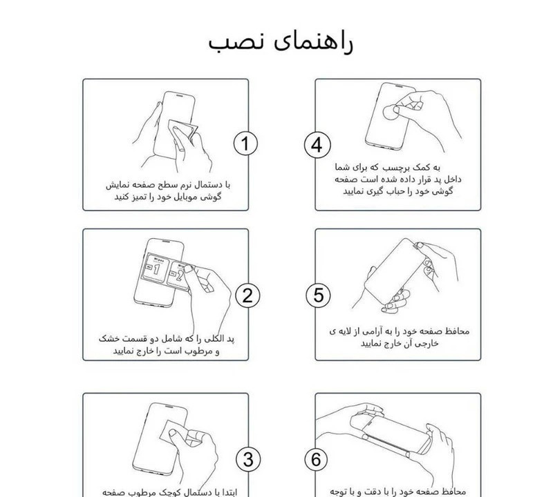 حافظ صفحه نمایش اپیکوی مدل Chelipa Anti-Static مناسب برای گوشی موبایل شیائومی Redmi Note 12 Turbo/ Note 11 Pro Plus / Note 11 Pro