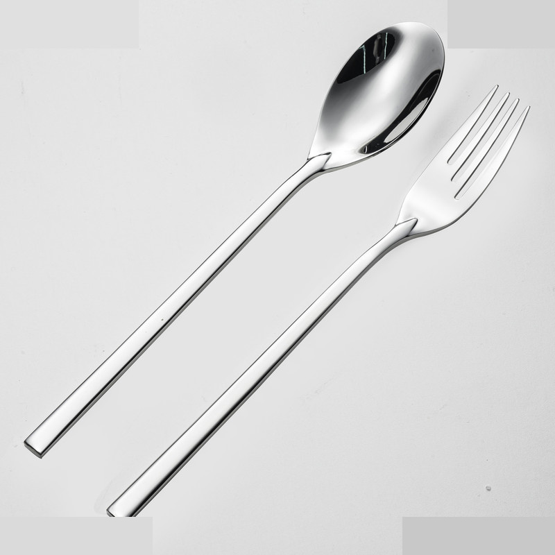 قاشق و چنگال غذاخوری جی فی نی مدل 53 مجموعه 2 عددی