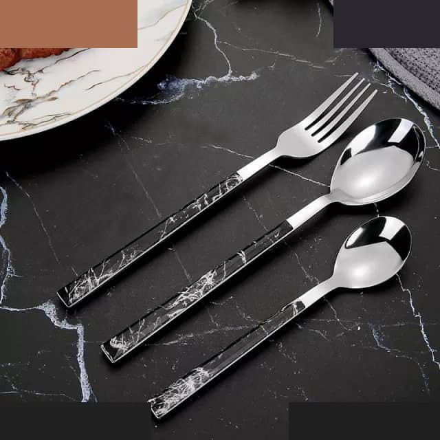 سرویس قاشق و چنگال 33 پارچه جی فی نی مدل STONE-M