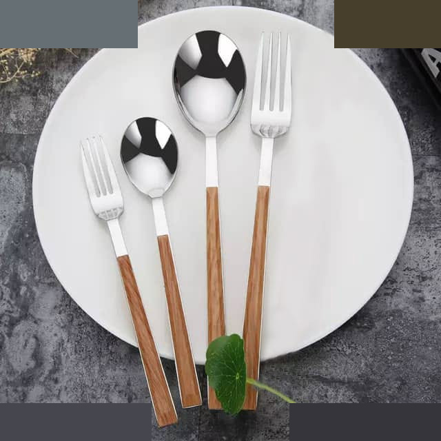 سرویس قاشق و چنگال 33 پارچه جی فی نی مدل 03