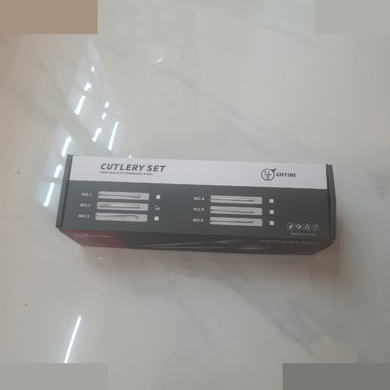 سرویس کفگیر و ملاقه 3 پارچه جی فی نی مدل 05