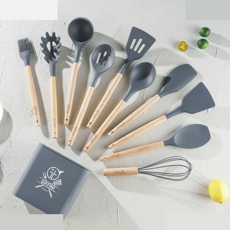 سرویس کفگیر و ملاقه 11 پارچه جی فی نی مدل G-H-11