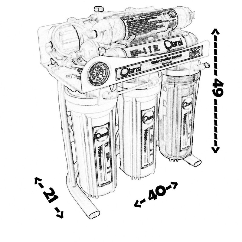 دستگاه تصفیه کننده آب اولانسی مدل RO-ATL9900