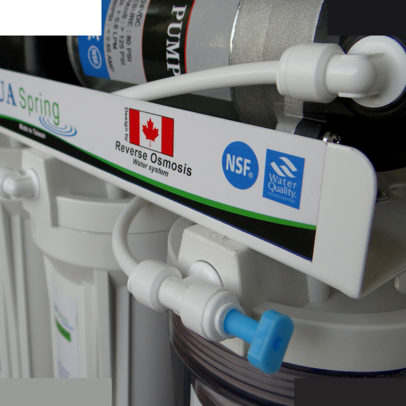 دستگاه تصفیه کننده آب آکوآ اسپرینگ مدل NF3950 به همراه فیلتر مدل 01 مجموعه 3 عددی