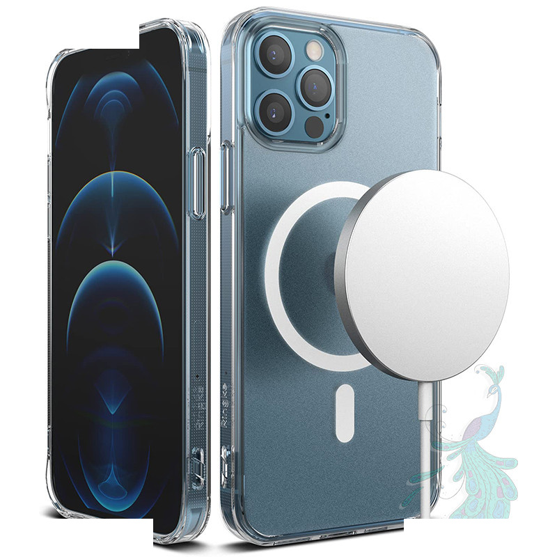 کاور گوشی موبایل اپل iPhone 12 Pro Max پیکوک مدل Clear Magsafe