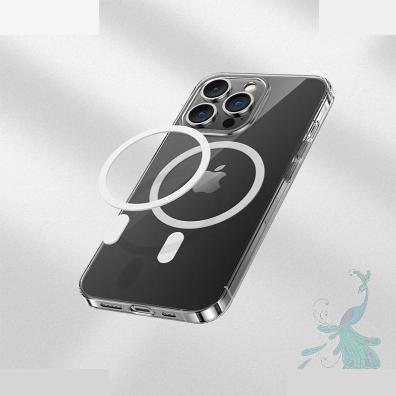 کاور گوشی موبایل اپل iPhone 13 Pro Max پیکوک مدل Clear Magsafe