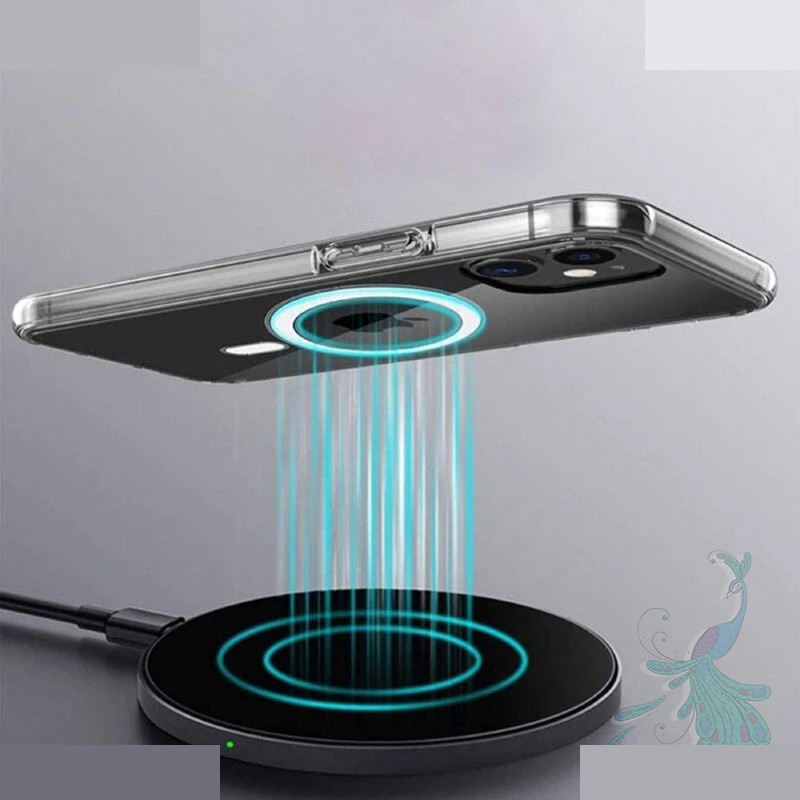 کاور گوشی موبایل اپل iPhone 12 پیکوک مدل Clear Magsafe