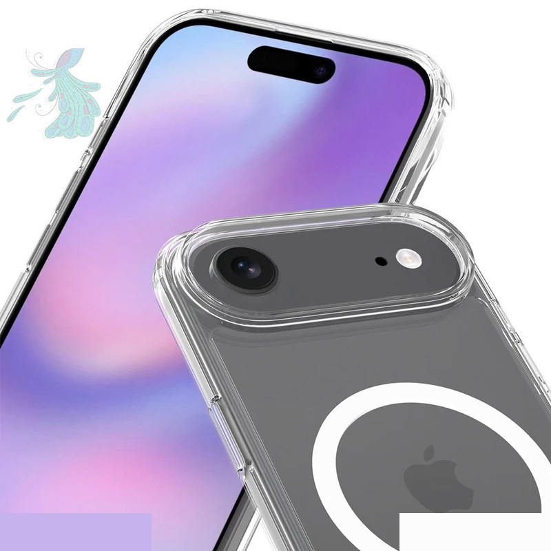 کاور گوشی موبایل اپل iPhone 17 Air پیکوک مدل Clear Magsafe