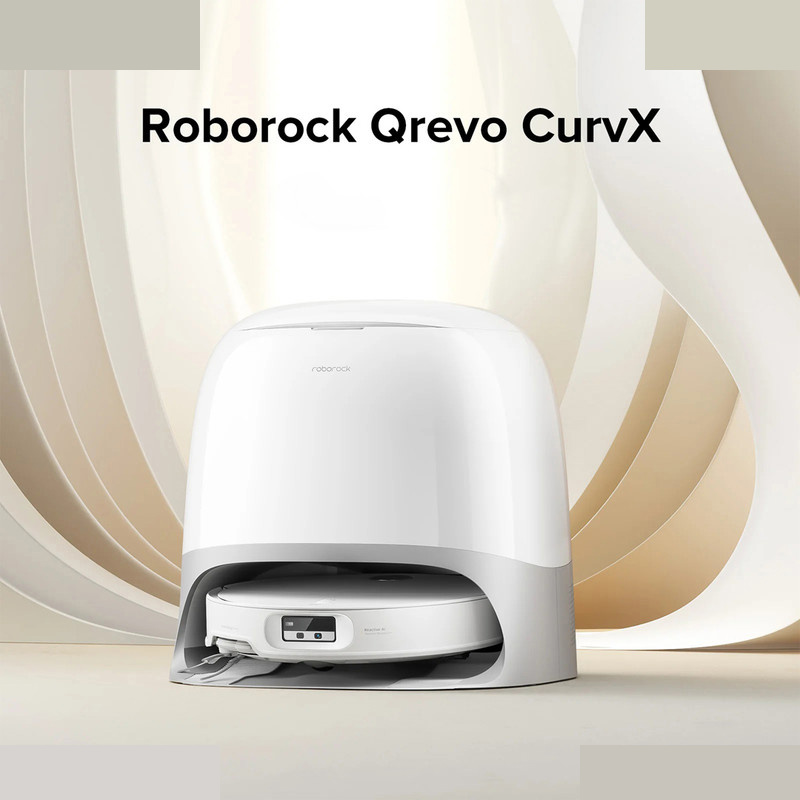 جارو رباتیک روبوراک مدل Qrevo CurvX
