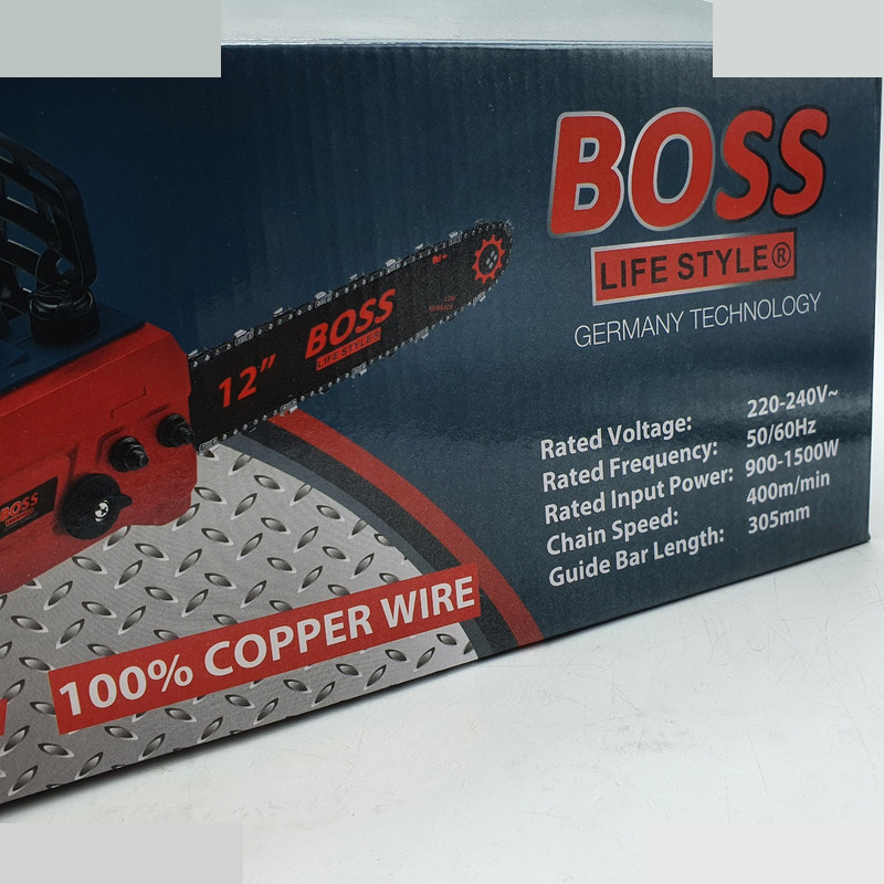 اره زنجیری برقی باس مدل 30 سانتی متر کد 515