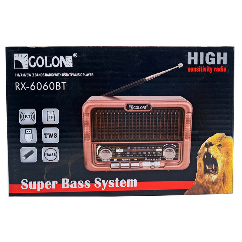 رادیو گولون مدل RX-6060BT