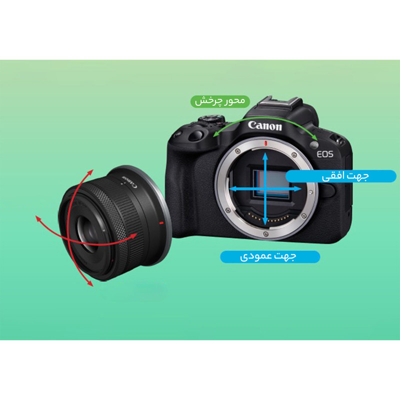 دوربین دیجیتال کانن مدل EOS R50 BODY