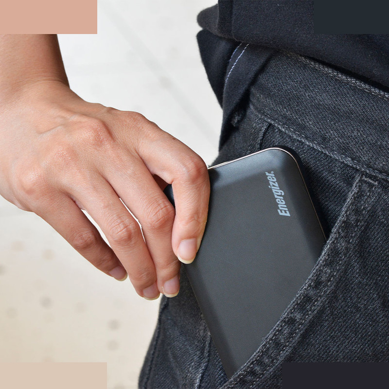 پاوربانک بیسیم 22.5 وات انرجایزر مدل QM10005PQ ظرفیت 10000 میلی آمپرساعت