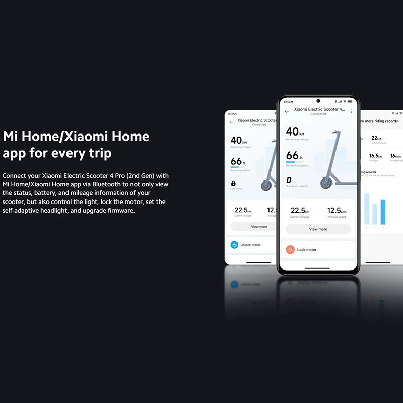 اسکوتر برقی شیائومی مدل 4Pro Second Gen
