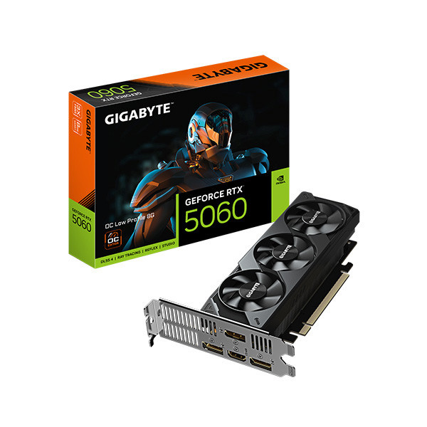 کارت گرافیک گیگابایت مدل  GeForce RTX 5060 OC Low Profile 8G