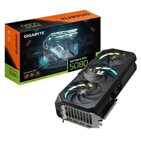 کارت گرافیک گیگابایت مدل  GeForce RTX 5080 GAMING OC 16G
