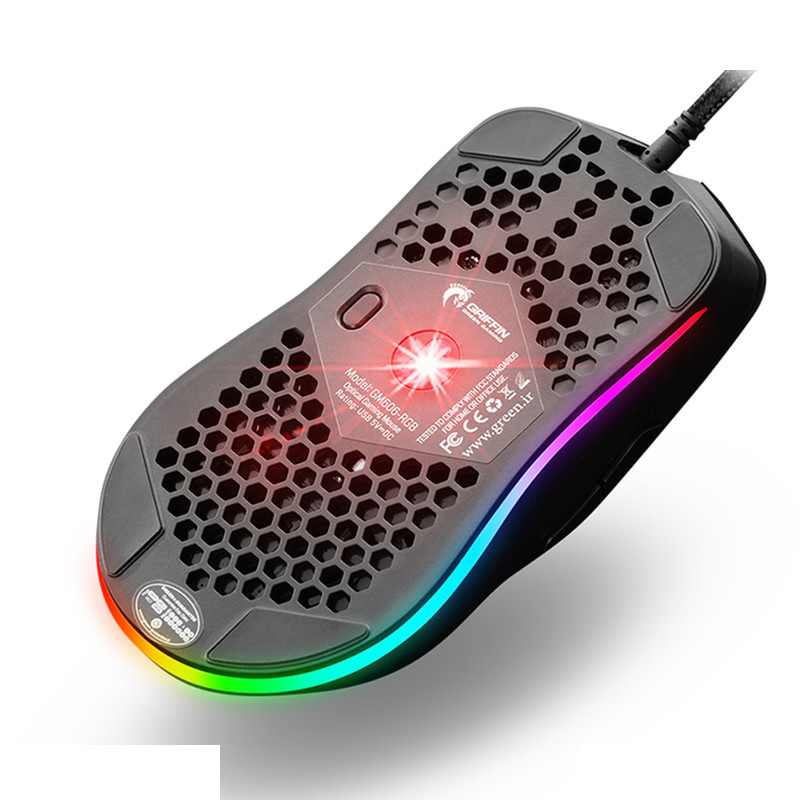 ماوس مخصوص بازی گرین مدل GM606-RGB