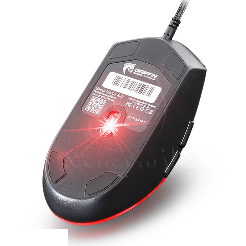 ماوس مخصوص بازی گرین مدل GM603-RGB