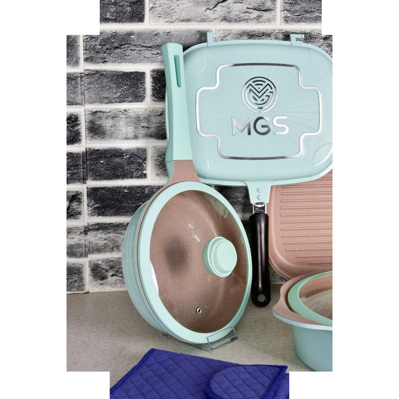 سرویس پخت و پز 19 پارچه ام جی اس مدل کره ای C