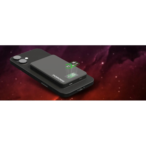 پاوربانک پرودو مدل PBFCH085 ظرفیت 10000 میلی آمپر ساعت