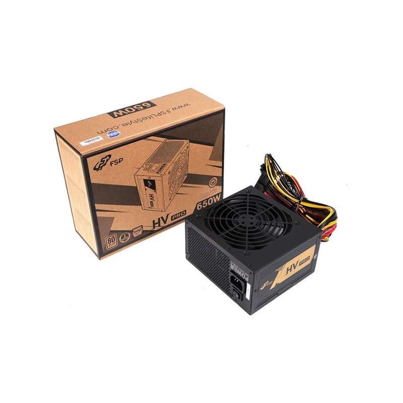 منبع تغذیه کامپیوتر اف اس پی مدل HV PRO 650W