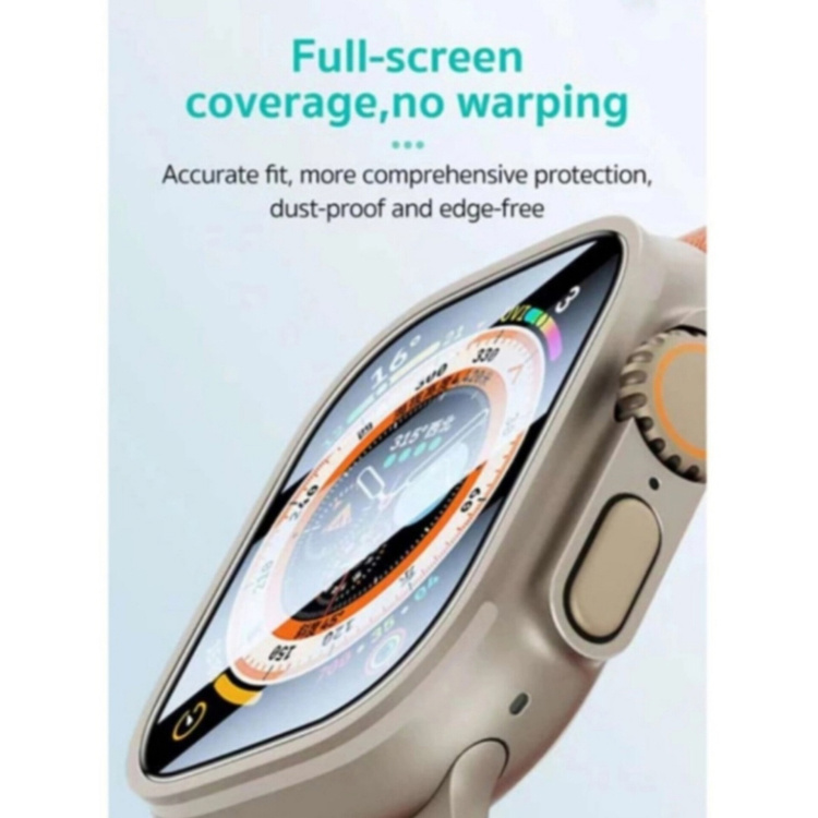 محافظ صفحه نمایش ساعت هوشمند اولترا مدل FULL GLUE مناسب اپل واچ Ultra 3 محافظ صفحه نمایش ساعت هوشمند اولترا مدل FULL GLUE مناسب اپل واچ Ultra 3