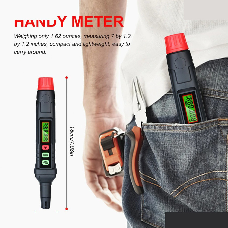 دماسنج و رطوبت سنج هابوتست مدل HT62