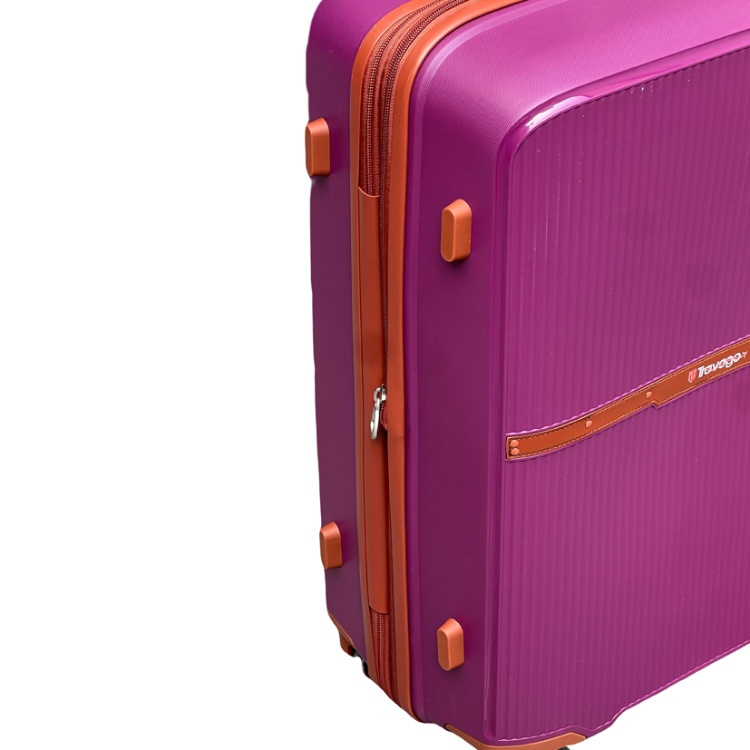 چمدان نشکن طرح تراول گو مدل TRAVEL GO TV7575L TRIP TIME LARGE سایز بزرگ