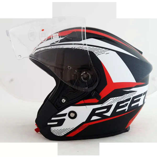 کلاه کاسکت راپیدو مدل بدون فک عینک دار کد 878