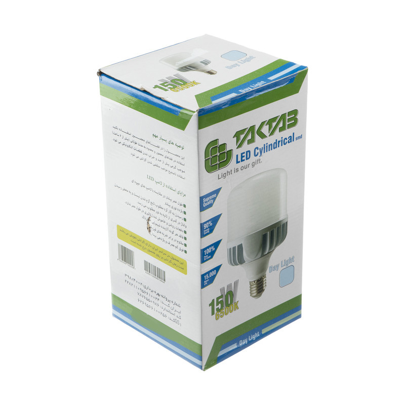 لامپ ال ای دی 150 وات تک تاب مدل TW150 پایه E40