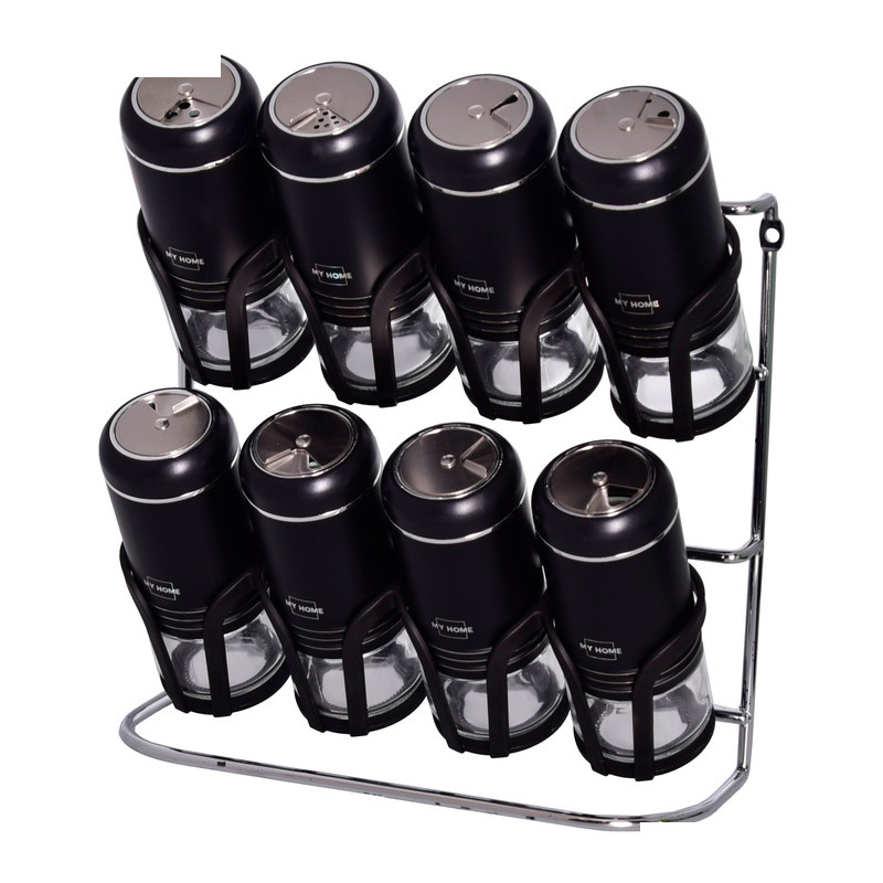 ست جا ادویه 8 پارچه مای هوم کد D به همراه استند