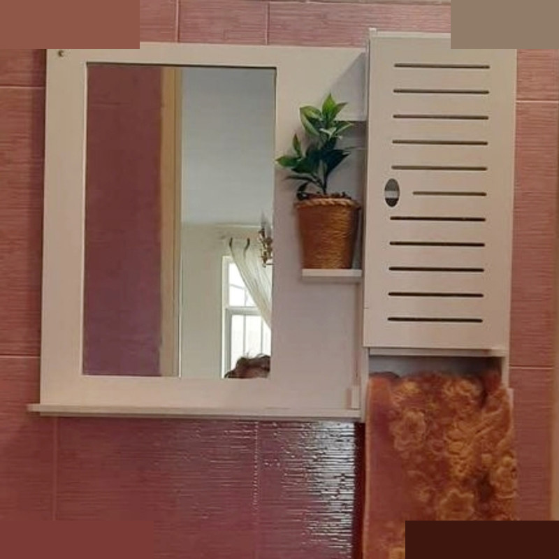 ست آینه و باکس سرویس بهداشتی خونه خاص مدل خطی کد 5646 ست آینه و باکس سرویس بهداشتی خونه خاص مدل خطی کد 5646