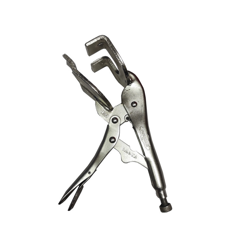 انبر قفلی پترسن مدل شاخ دار کدSMT -PETER SEN-USA TOOLS-9 INCH -LOCKING WELDING CLAMP سایز 9 اینچ
