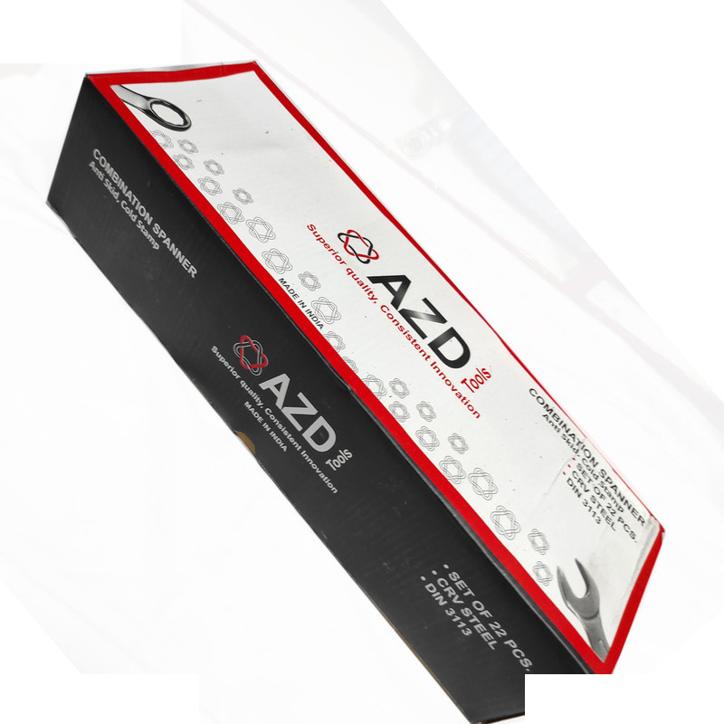 آچار یکسر تخت و یکسر رینگی ای زد دی مدل SMT-22PCS-INDIA-COMBIMATIONSPANNER Lمچموعه 22 عددی آچار یکسر تخت و یکسر رینگی ای زد دی مدل SMT-22PCS-INDIA-COMBIMATIONSPANNER Lمچموعه 22 عددی