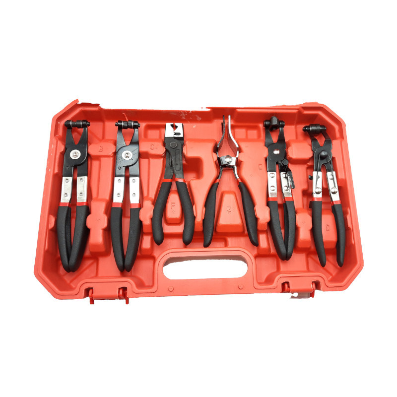 انبر بست شلنگ تاپکس مدل T-9 مجموعه 9 عددی انبر بست شلنگ تاپکس مدل T-9 مجموعه 9 عددی