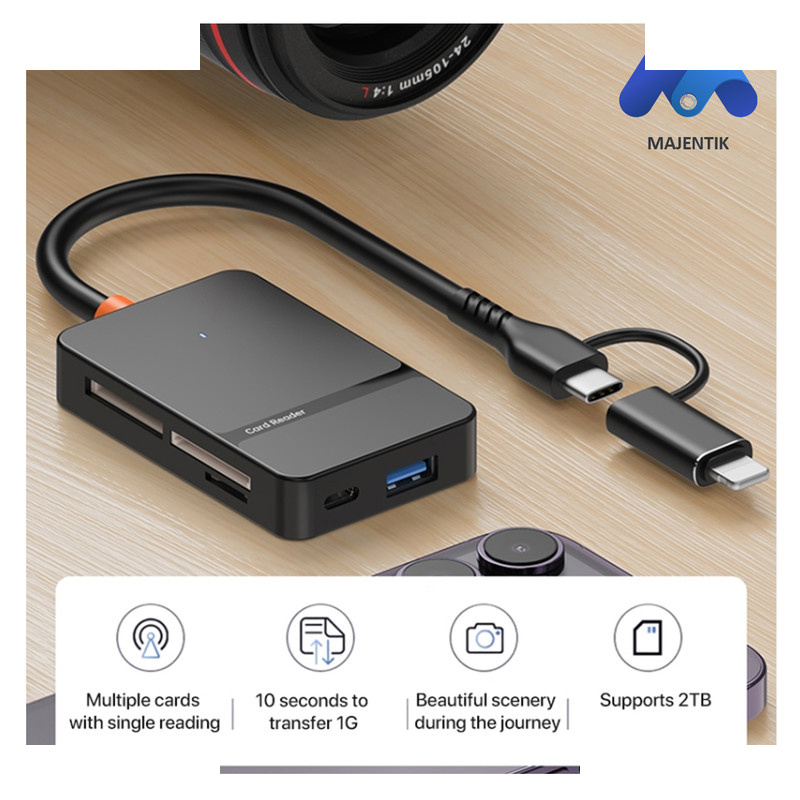 کارتخوان 8 پورت مجنتیک مدل ADS-315