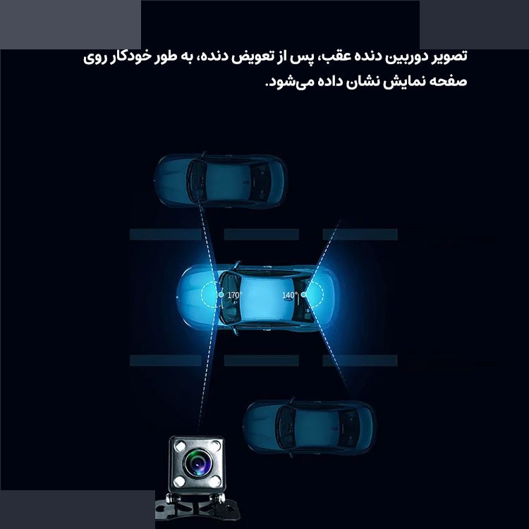 دوربین ثبت وقایع خودرو انی تک مدل Q2M-2K به همراه دوربین دنده عقب دوربین ثبت وقایع خودرو انی تک مدل Q2M-2K به همراه دوربین دنده عقب
