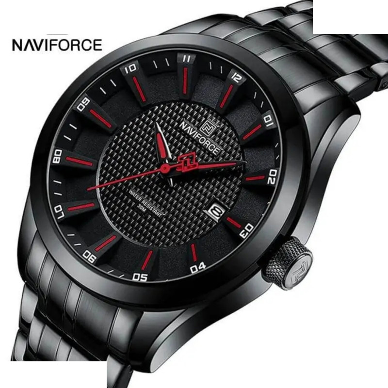 ساعت مچی عقربهای مردانه نیوی فورس مدل NF8032BB ساعت مچی عقربهای مردانه نیوی فورس مدل NF8032BB