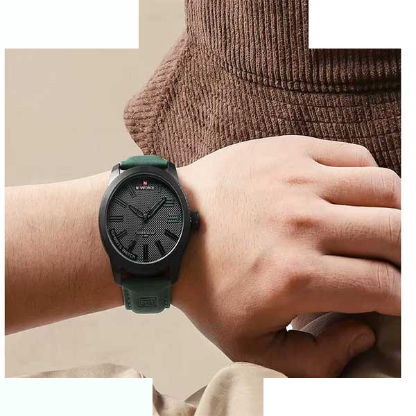 ساعت مچی عقربهای مردانه نیوی فورس مدل NF9202L BGNGN ساعت مچی عقربهای مردانه نیوی فورس مدل NF9202L BGNGN