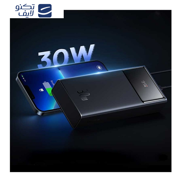 پاوربانک بیسوس مدل STAR-LORD-P10022904113-30W ظرفیت 10000 میلی آمپر ساعت پاوربانک بیسوس مدل STAR-LORD-P10022904113-30W ظرفیت 10000 میلی آمپر ساعت