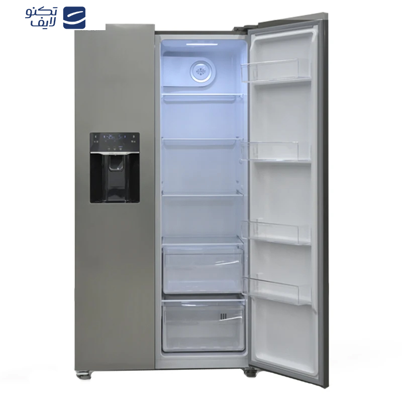 یخچال فریزر ساید بای ساید 27 فوت ایکس ویژن مدل HS550-WI/SI