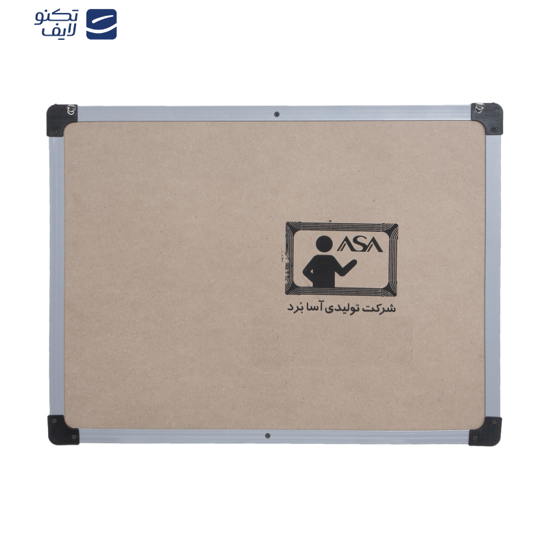 تخته وایت برد آسابرد مدل آلفا مغناطیسی سایز 90×60 سانتی متر