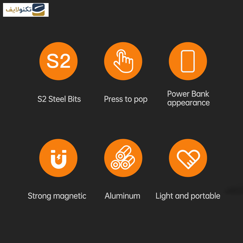 پیچ گوشتی و سری پیچ گوشتی پرووان مدل PGS100 بسته 51 عددی