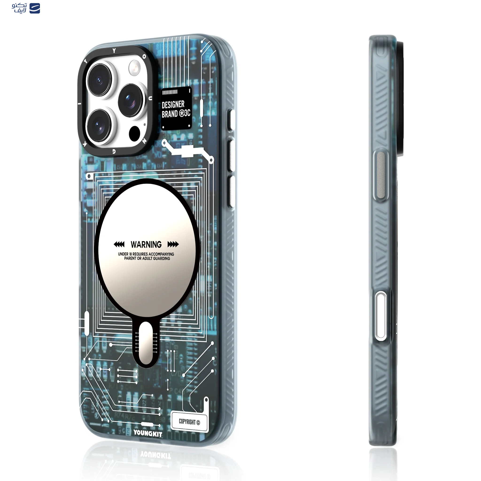 کاور یانگ کیت مدل Technology Magnetic 018 مناسب برای گوشی موبایل اپل iPhone 16 کاور یانگ کیت مدل Technology Magnetic 018 مناسب برای گوشی موبایل اپل iPhone 16